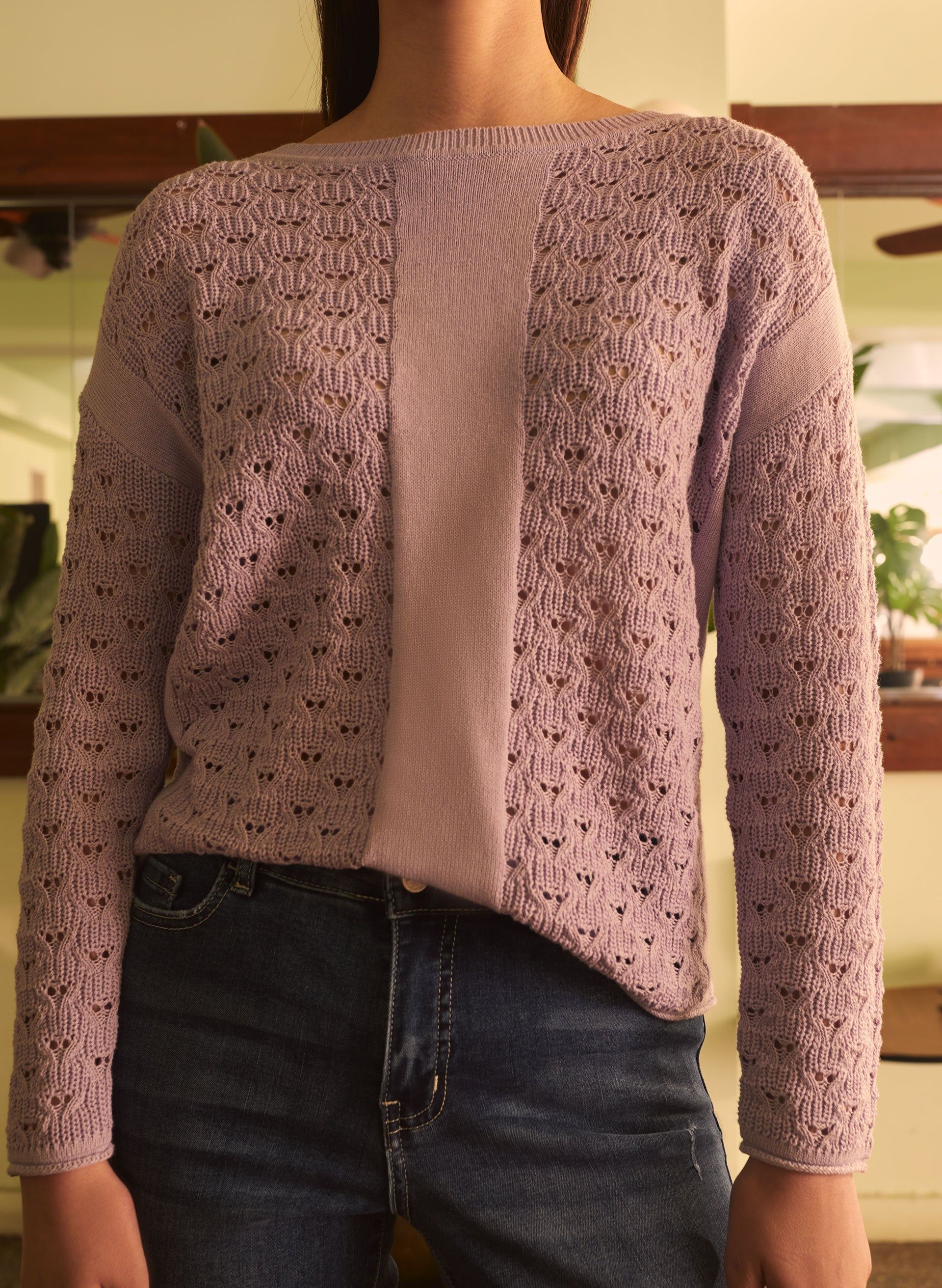 Drop Shoulder Pullover sold by Melanie Lyne product image thumbnail 2