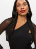 Sheer Sleeve Mesh Bolero sold by Melanie Lyne