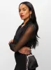 Sheer Sleeve Mesh Bolero sold by Melanie Lyne