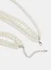 Multi-Row Faux Pearl Necklace sold by Melanie Lyne