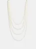 Multi-Row Faux Pearl Necklace sold by Melanie Lyne