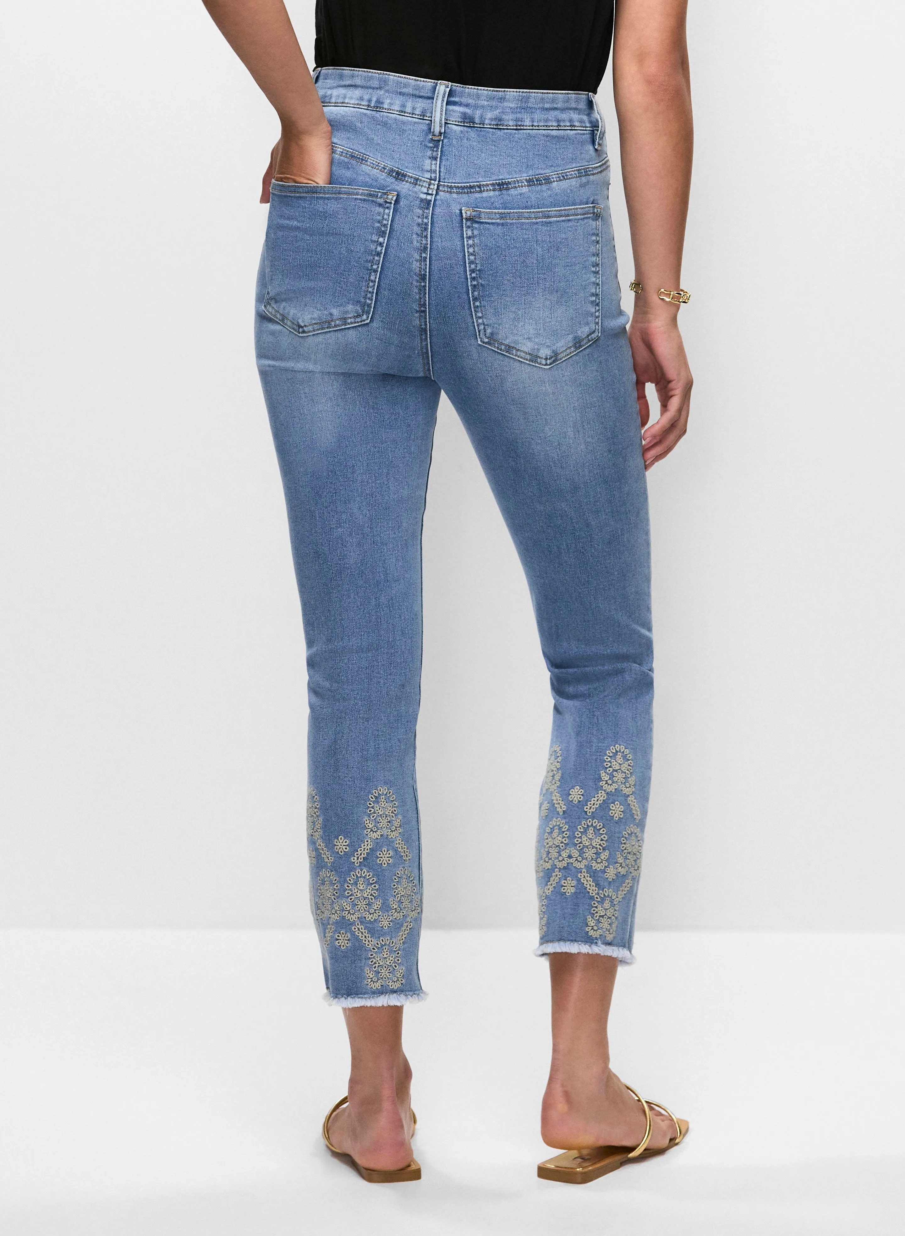 Embellished Slim Leg Jeans sold by Melanie Lyne product image thumbnail 2