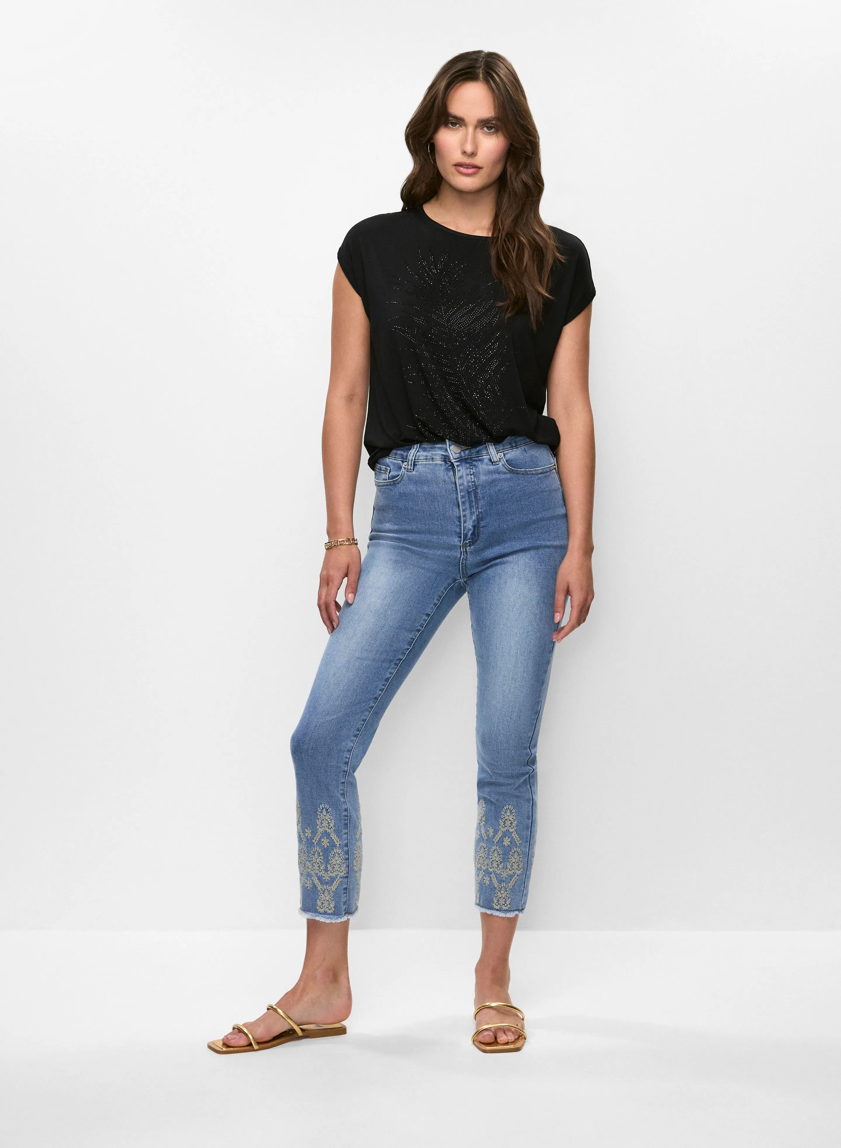 Embellished Slim Leg Jeans sold by Melanie Lyne product image thumbnail 3