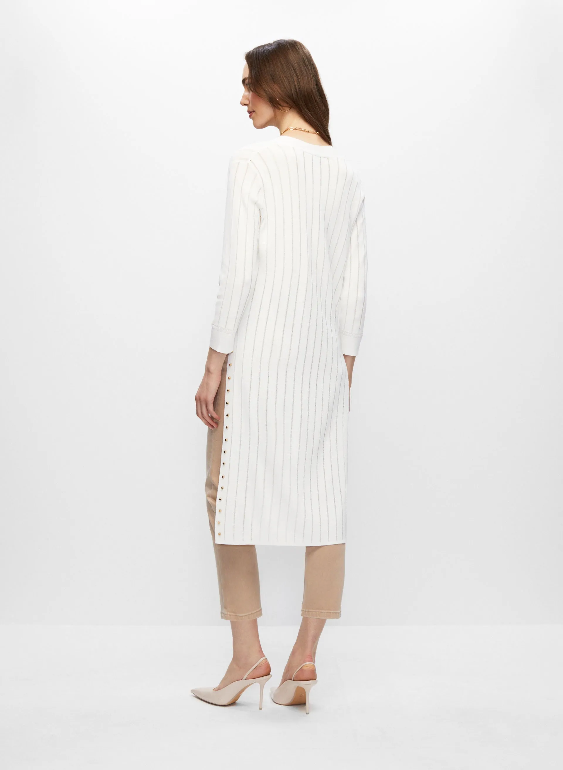 High Slit Long Cardigan sold by Melanie Lyne product image thumbnail 4