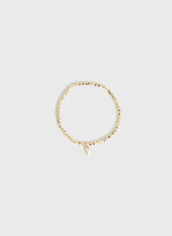 Rectangular Stones Stretch Bracelet sold by Melanie Lyne