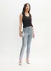 Ruched Strap Top & Metallic Slim-Leg Jeans sold by Melanie Lyne