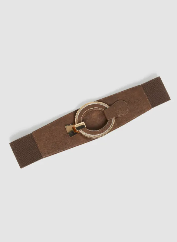 Round Crystal Buckle Belt sold by Melanie Lyne