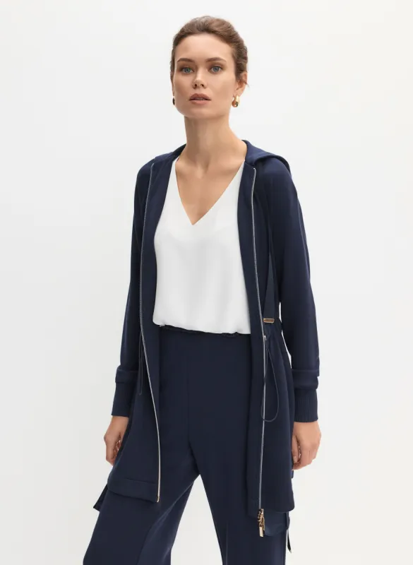 Zip-Front Adjustable Jacket sold by Melanie Lyne