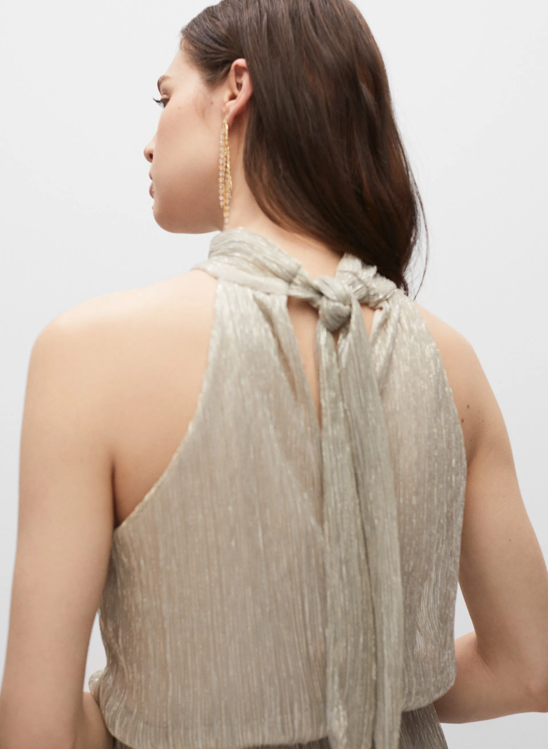 Adrianna Papell - Halter Neck Dress sold by Melanie Lyne product image thumbnail 2