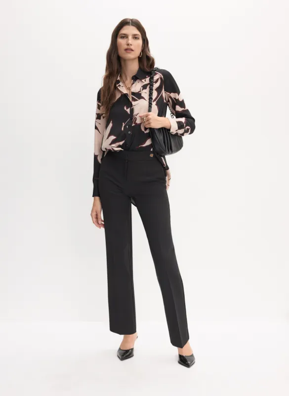 Flower Print Blouse & Straight Leg Pants sold by Melanie Lyne