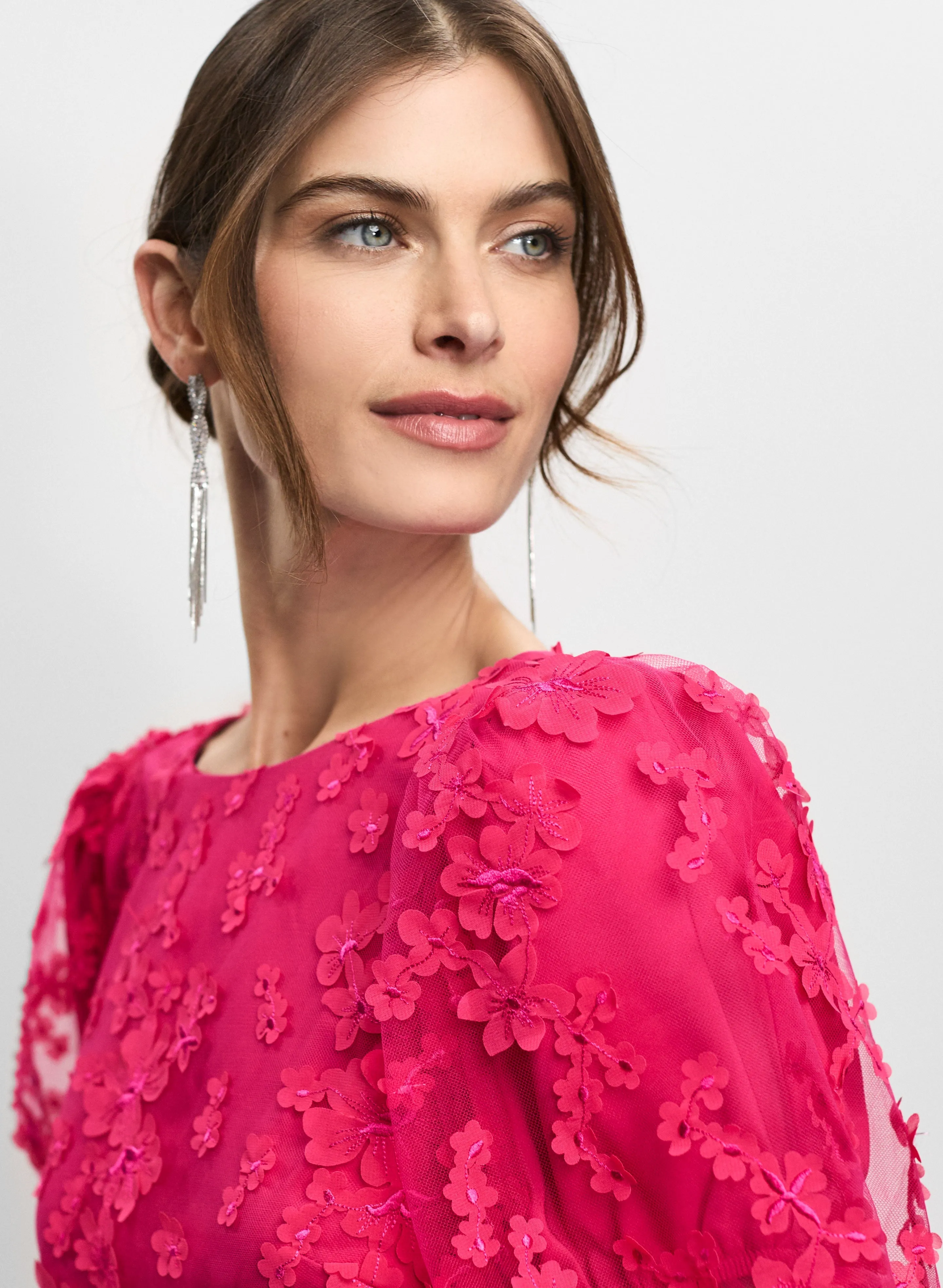 Short Dress With Floral Lace sold by Melanie Lyne product image thumbnail 5