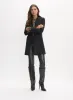 Redingote Jacket & Vegan Leather Pants sold by Melanie Lyne