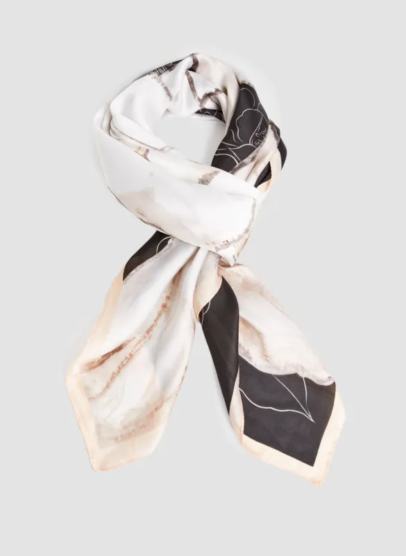 Floral Print Square Scarf sold by Melanie Lyne