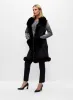 Sleeveless Faux Fur Poncho sold by Melanie Lyne