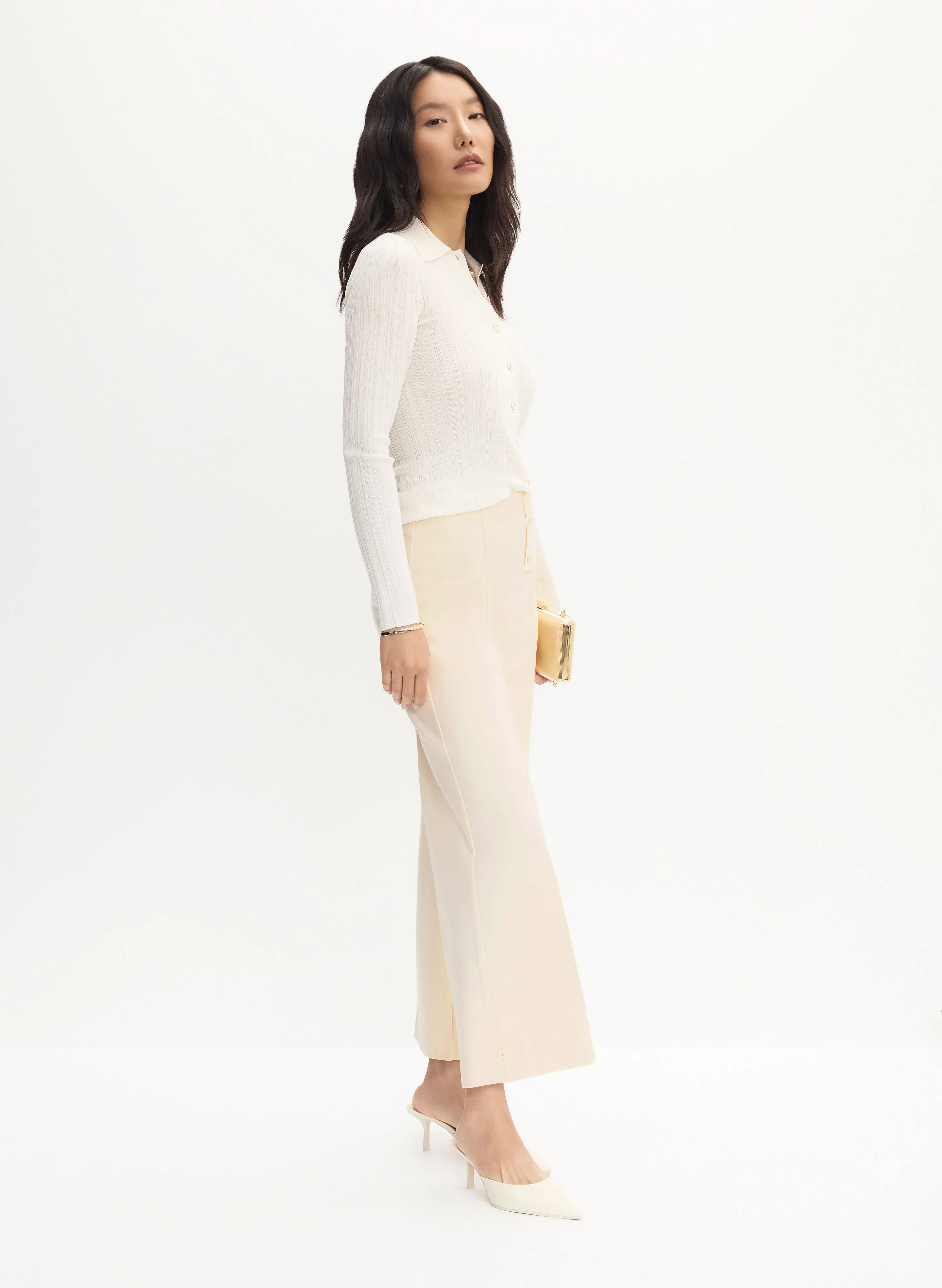 Wide Leg Culotte Pants sold by Melanie Lyne product image thumbnail 5