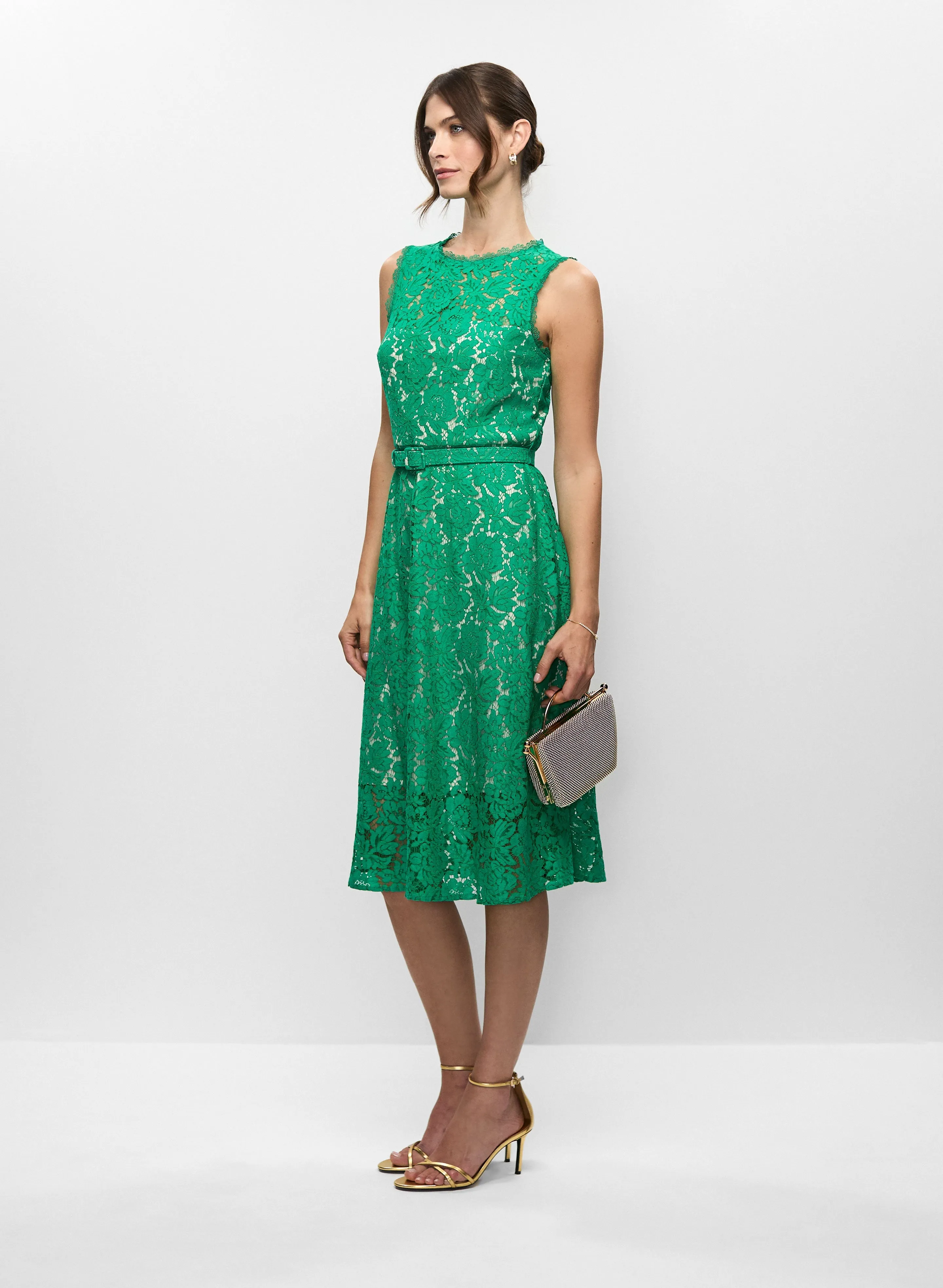 Lace Short Dress sold by Melanie Lyne product image thumbnail 3