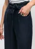 Linen-Blend Cropped Pants sold by Melanie Lyne