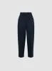 Linen-Blend Cropped Pants sold by Melanie Lyne