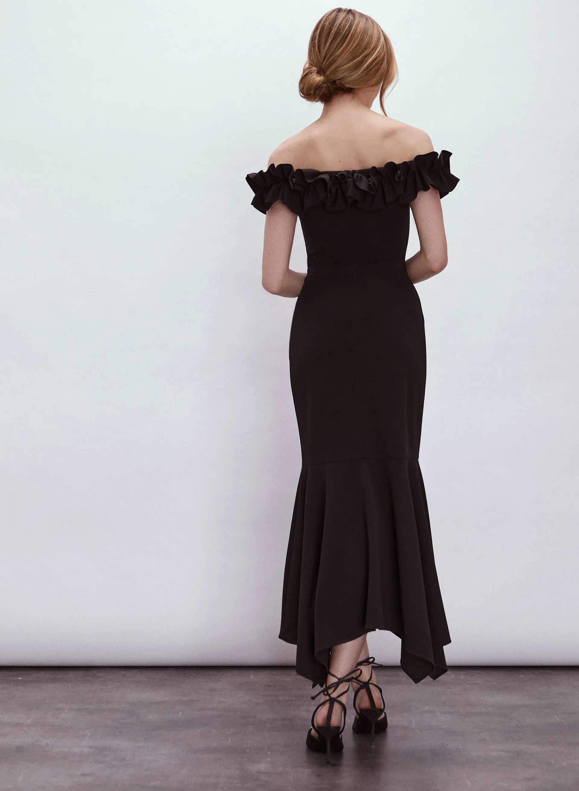 Off The Shoulder Ruffle Dress sold by Melanie Lyne product image thumbnail 3