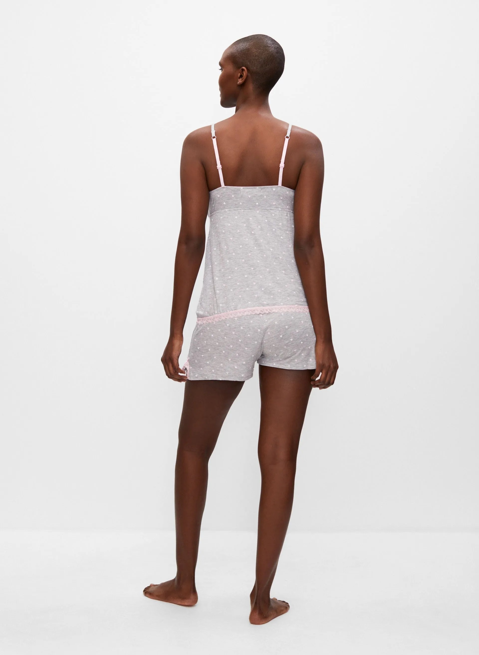 Lace Trim Pyjama Set sold by Melanie Lyne product image thumbnail 2