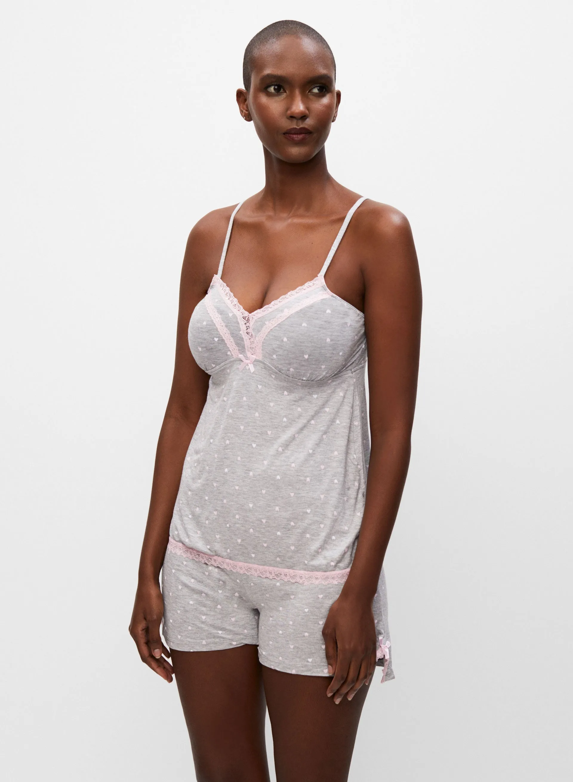 Lace Trim Pyjama Set sold by Melanie Lyne product image thumbnail 5