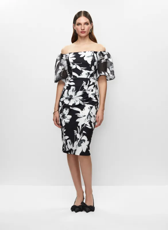 Off-the-Shoulder Floral Dress sold by Melanie Lyne