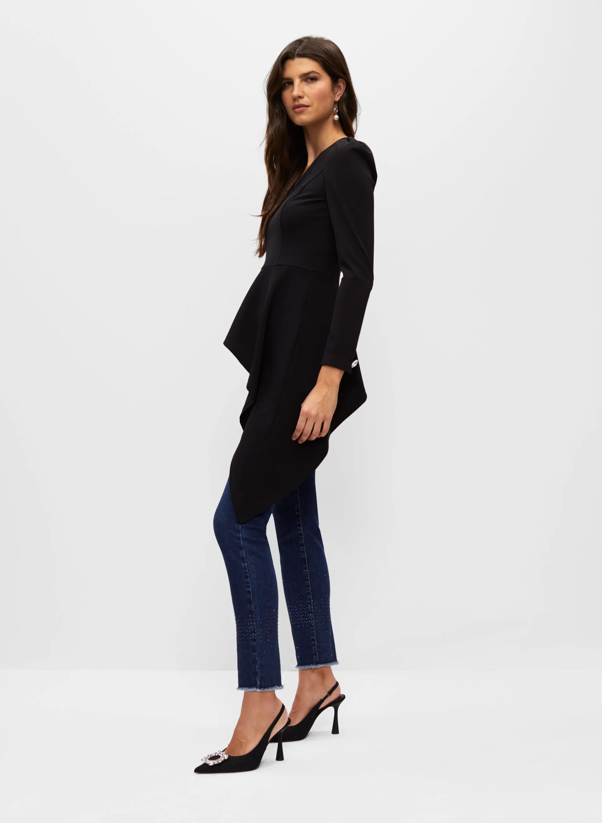 Asymmetrical Tunic Top sold by Melanie Lyne product image thumbnail 3