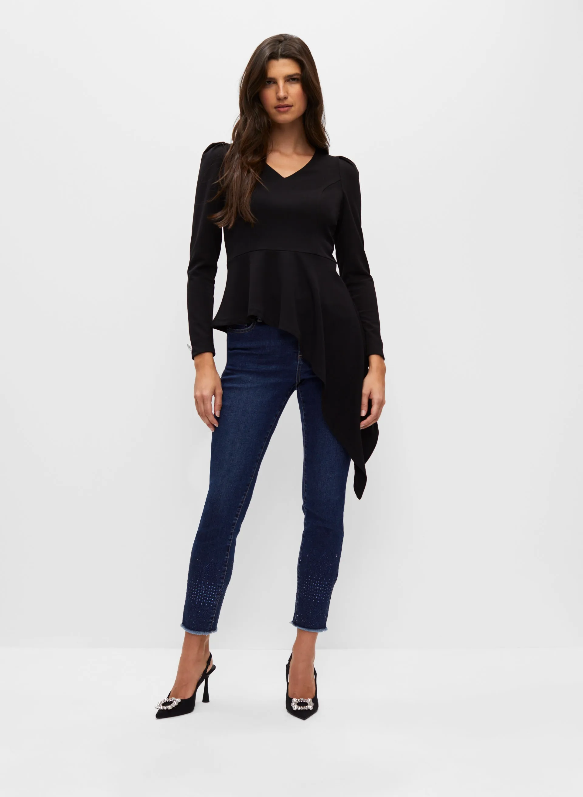 Asymmetrical Tunic Top sold by Melanie Lyne