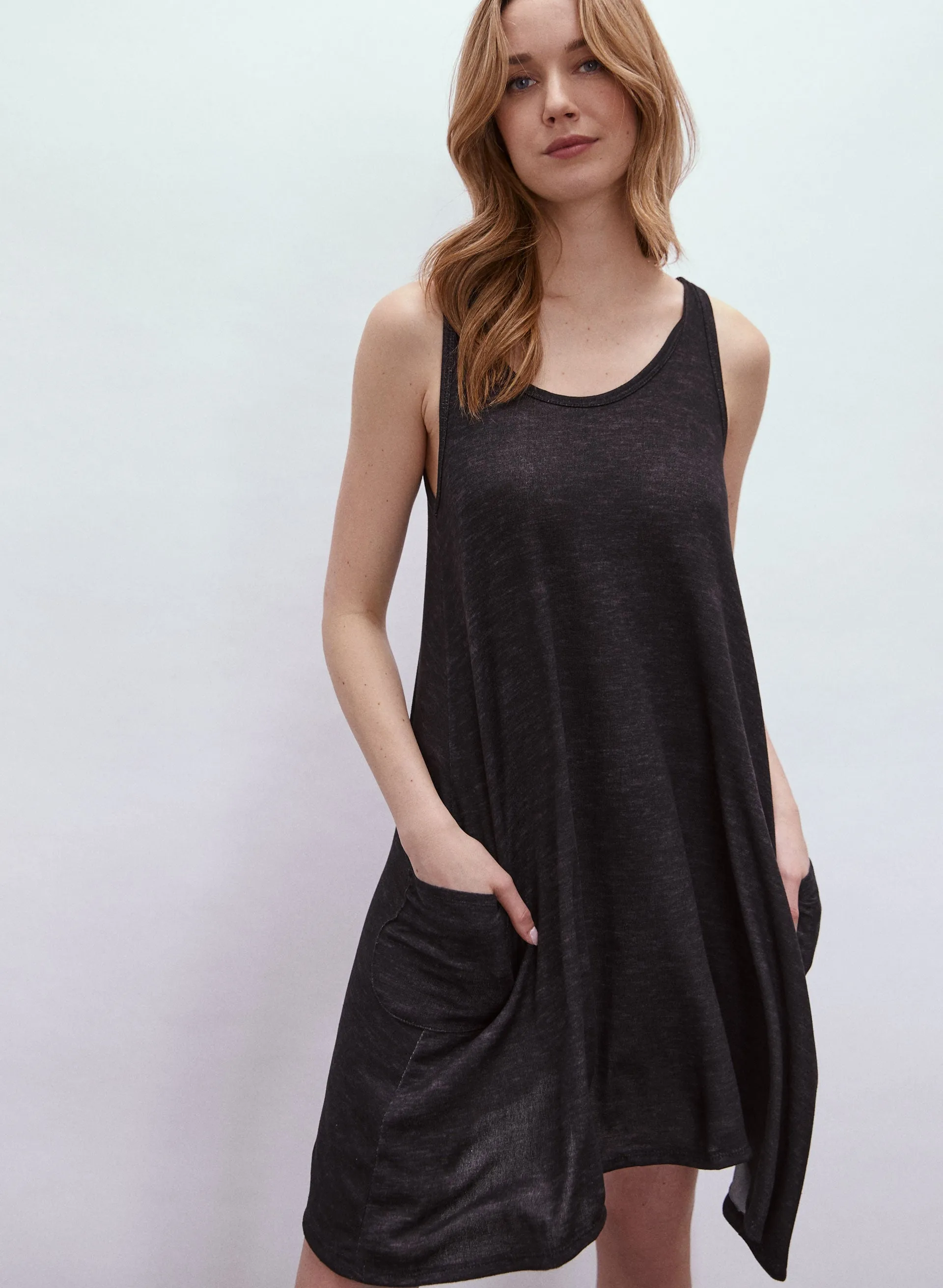 Lace Back Sleepshirt With Pockets sold by Melanie Lyne product image thumbnail 3