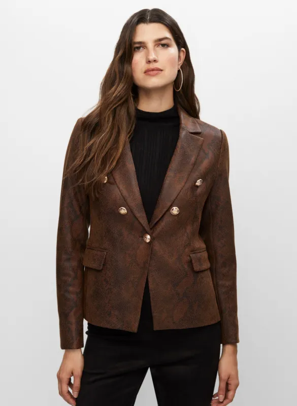 Snake Print Jacket sold by Melanie Lyne