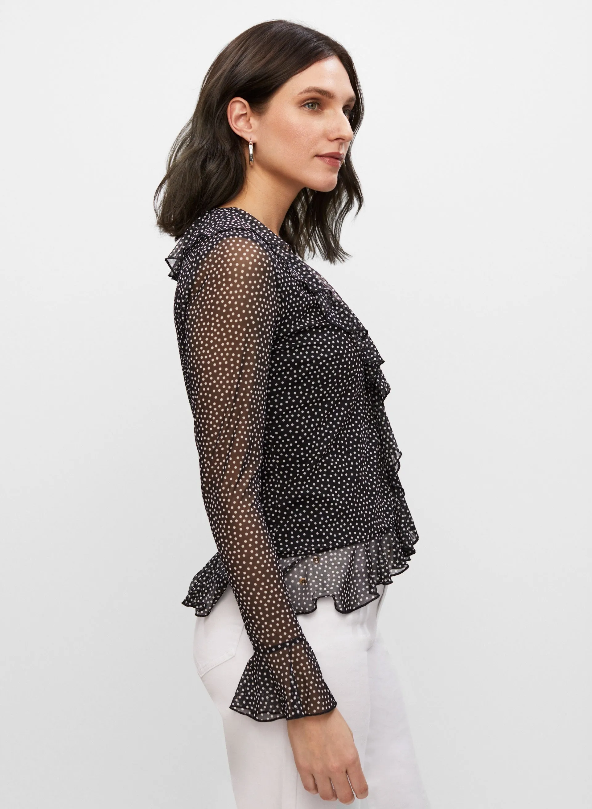 Polka Dot Print Top sold by Melanie Lyne product image thumbnail 5