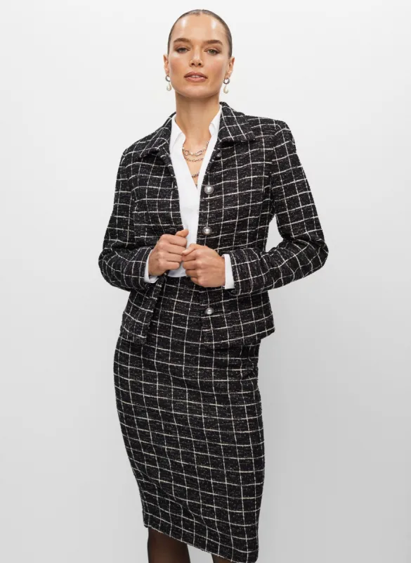 Tweed Knit Jacket sold by Melanie Lyne