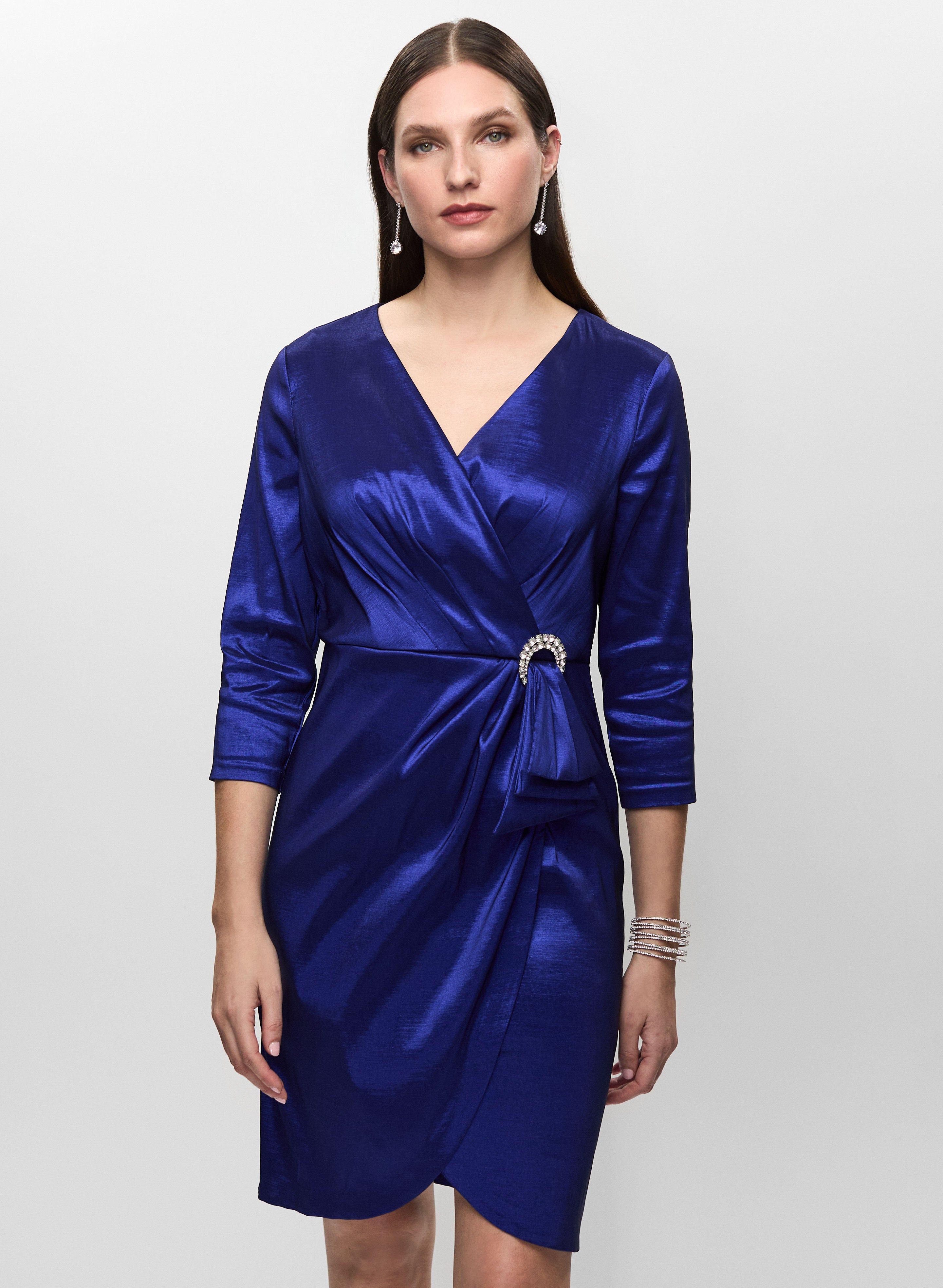 Alex Evenings - Tulip Hem Taffeta Dress sold by Melanie Lyne product image thumbnail 4