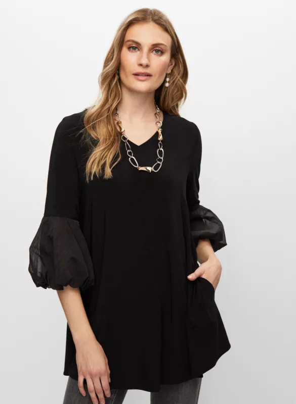 Joseph Ribkoff - Balloon Sleeve Tunic made by Melanie Lyne