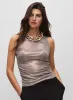 Sleeveless Ruched Top sold by Melanie Lyne