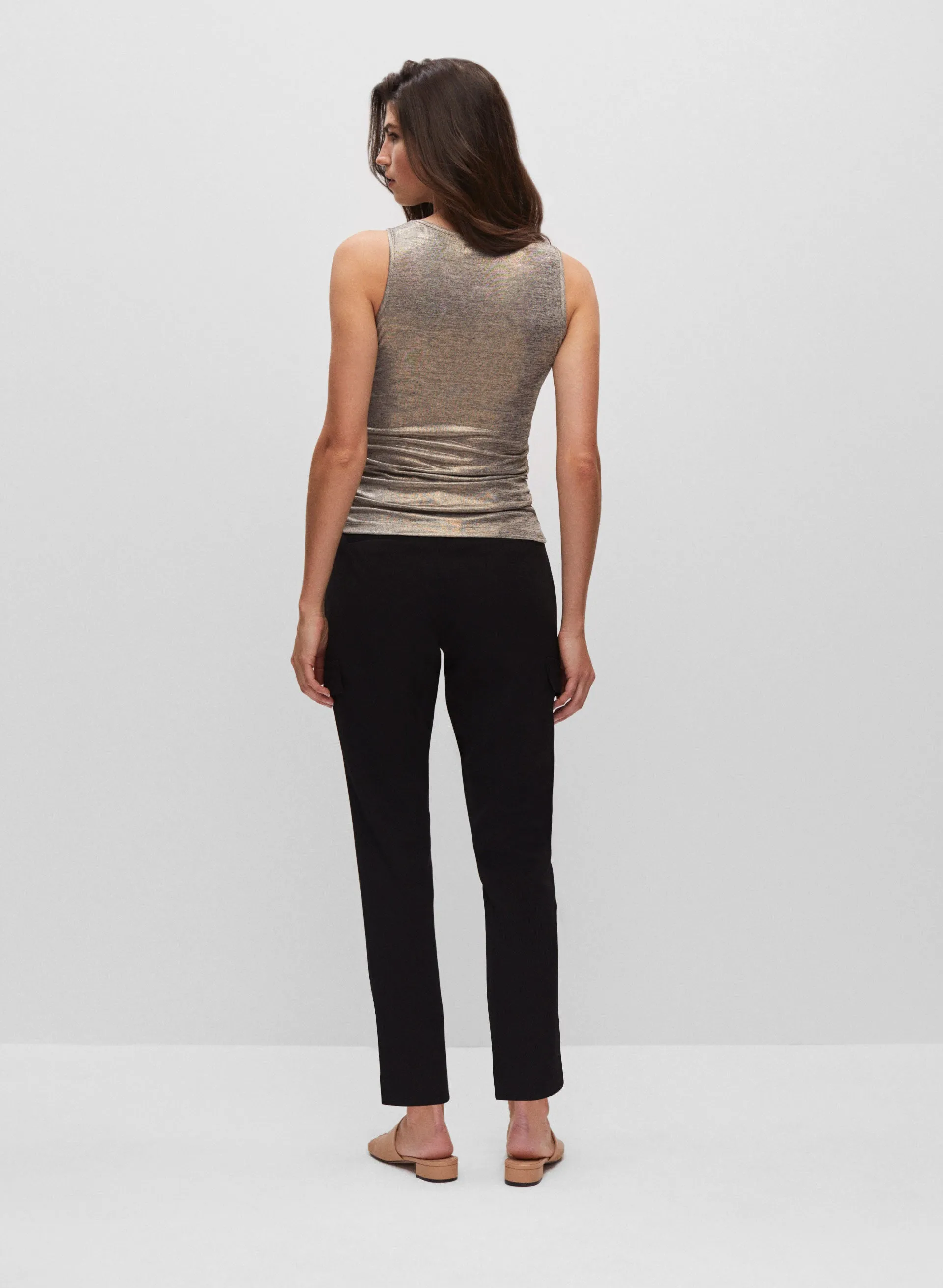 Sleeveless Ruched Top sold by Melanie Lyne product image thumbnail 3