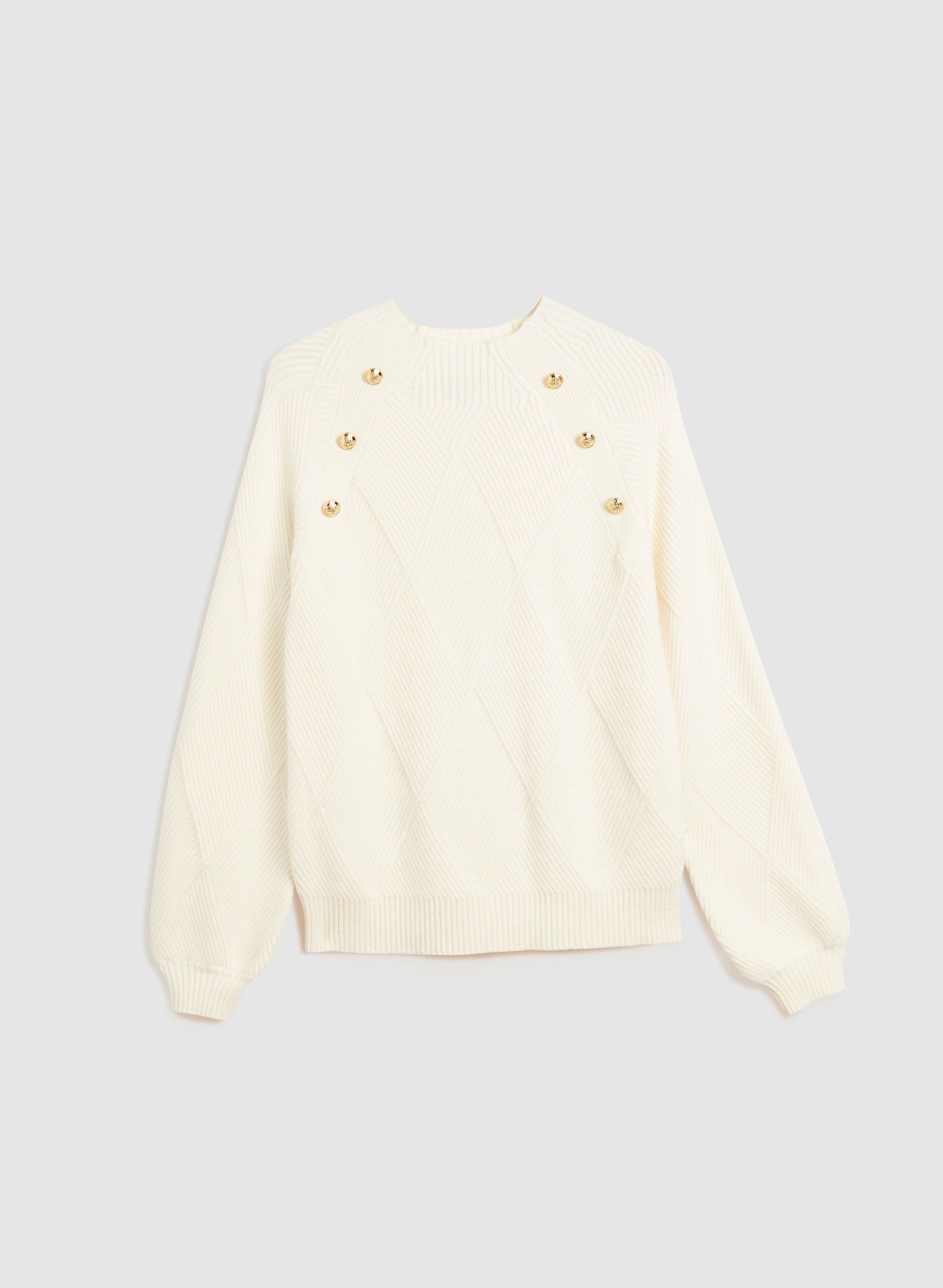 Diamond Rib Knit Pullover Sweater sold by Melanie Lyne product image thumbnail 5