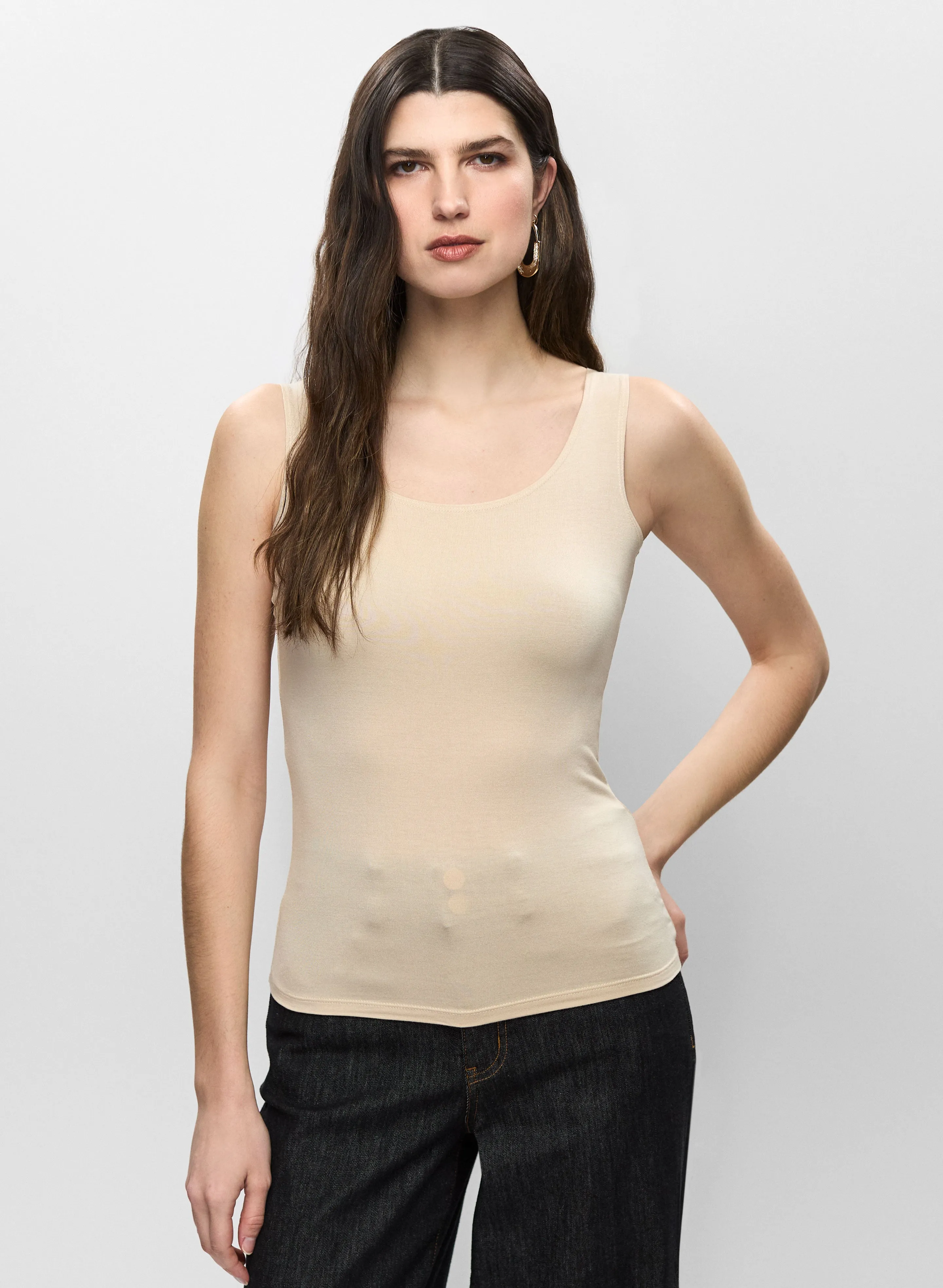 Scoop Neck Cami sold by Melanie Lyne product image thumbnail 5