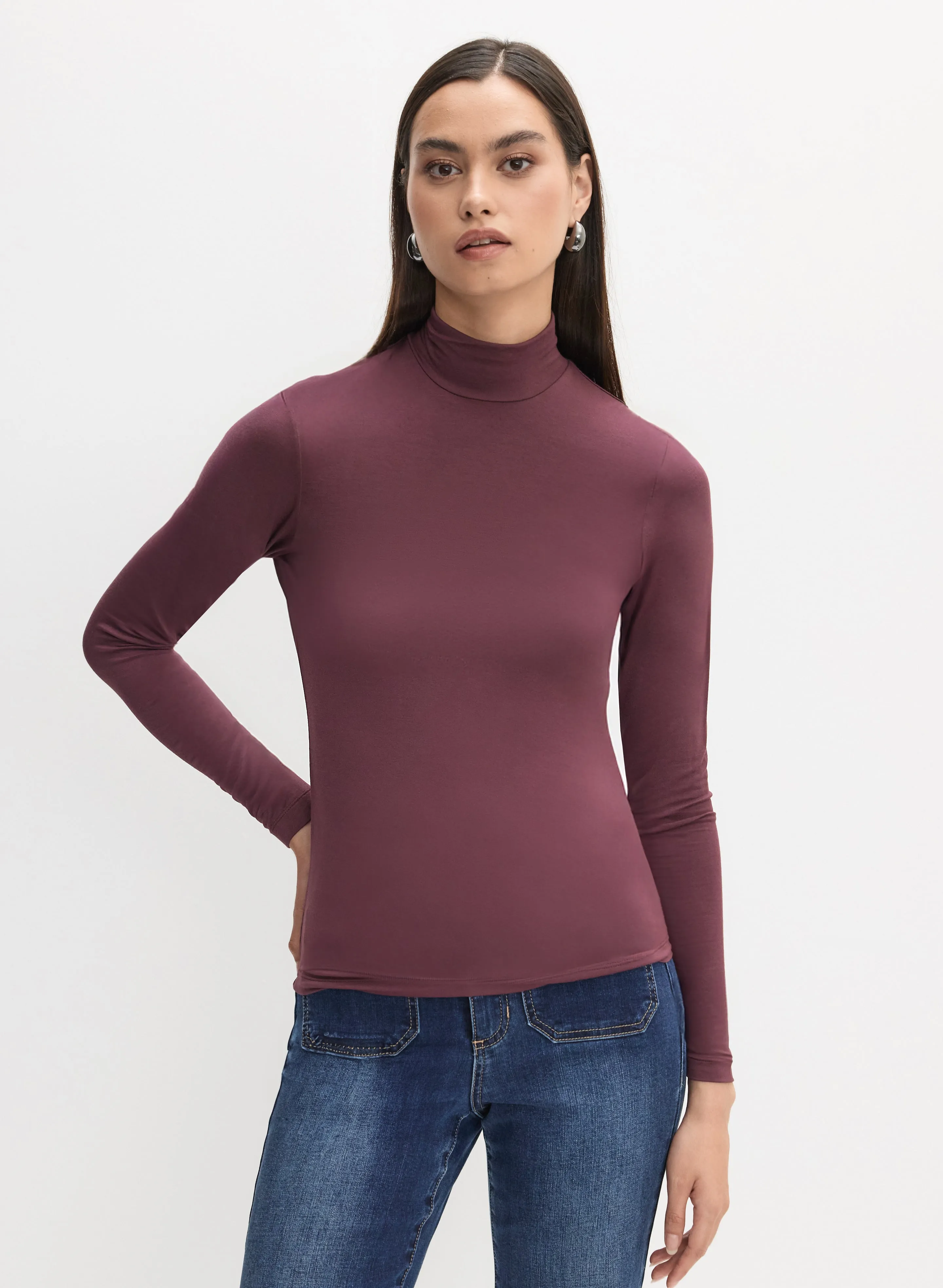 Turtleneck Long Sleeve Top sold by Melanie Lyne product image thumbnail 5