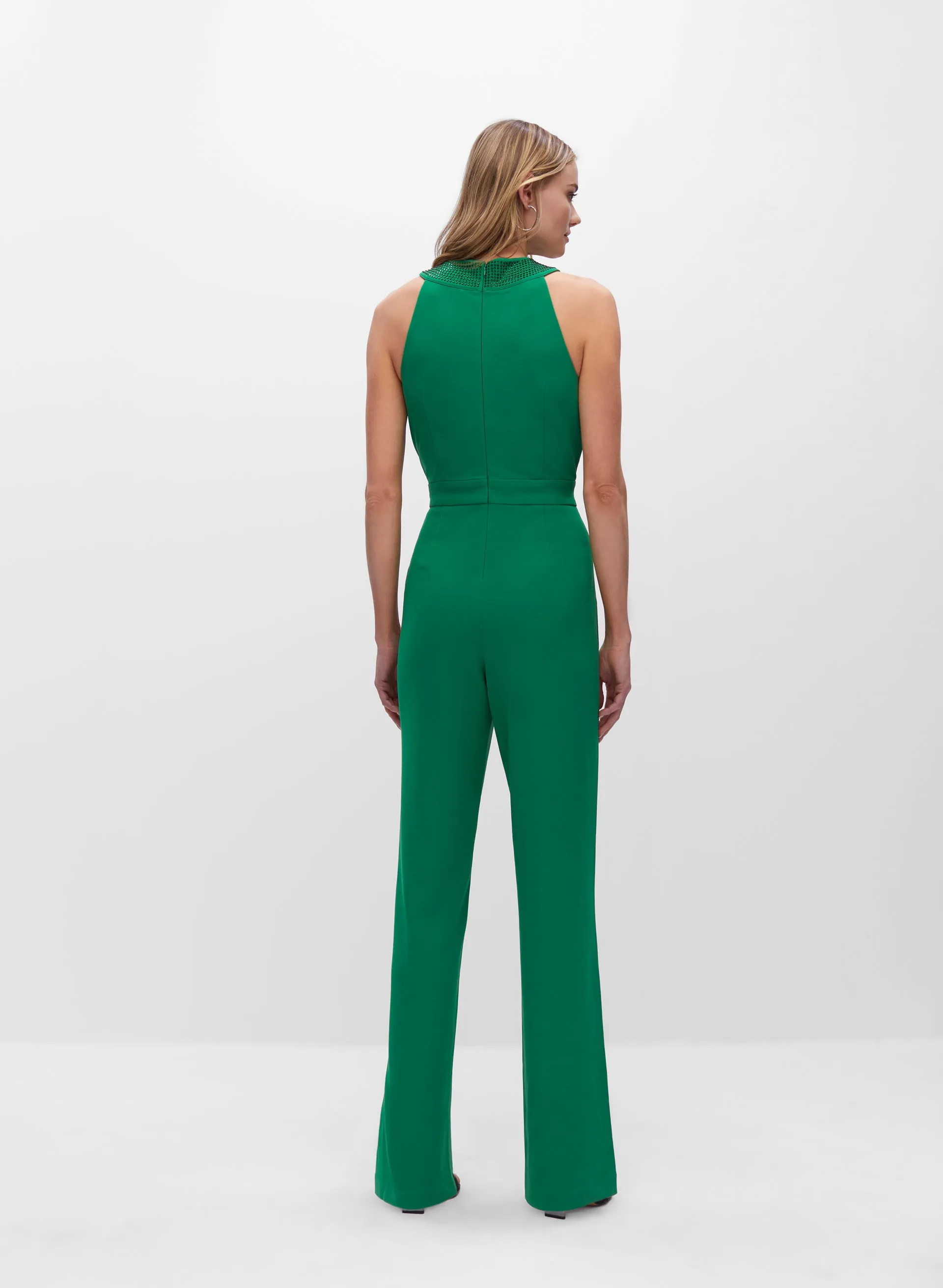 Crossover Halter Neck Jumpsuit sold by Melanie Lyne product image thumbnail 2