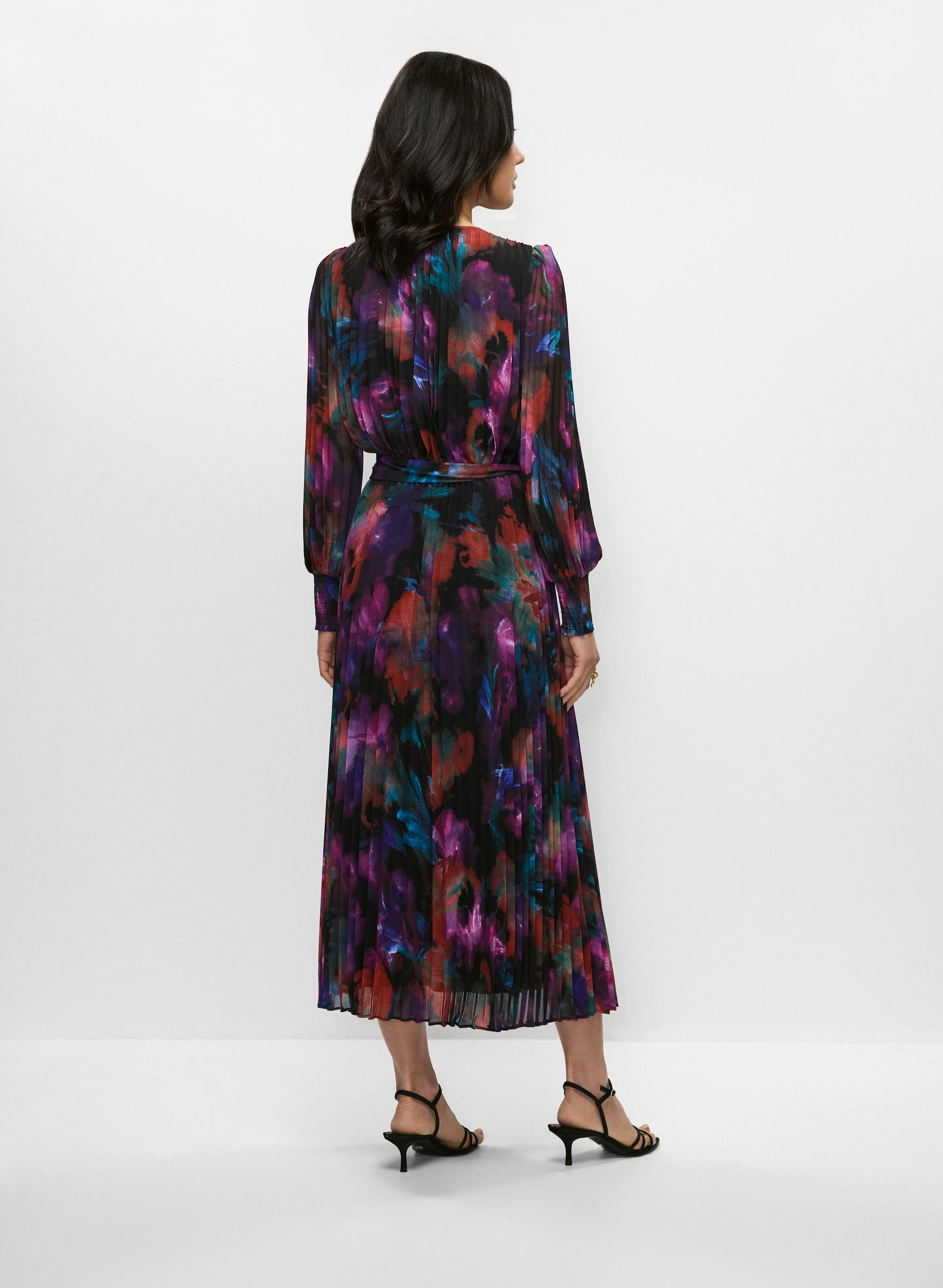 Joseph Ribkoff - Rosette Wrap Dress sold by Melanie Lyne product image thumbnail 4