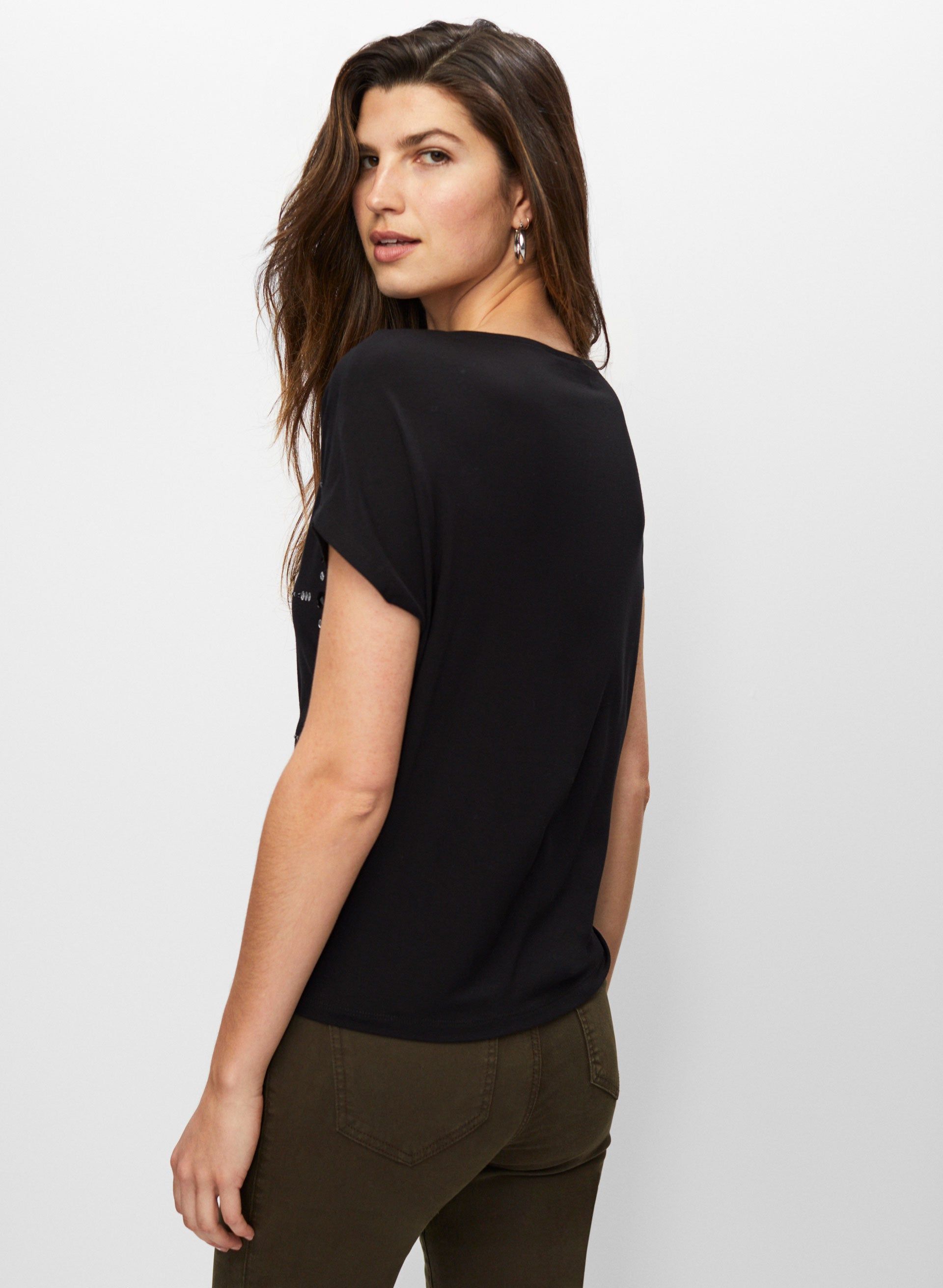 Jewel Detail Tee sold by Melanie Lyne product image thumbnail 4