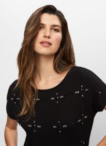 Jewel Detail Tee sold by Melanie Lyne
