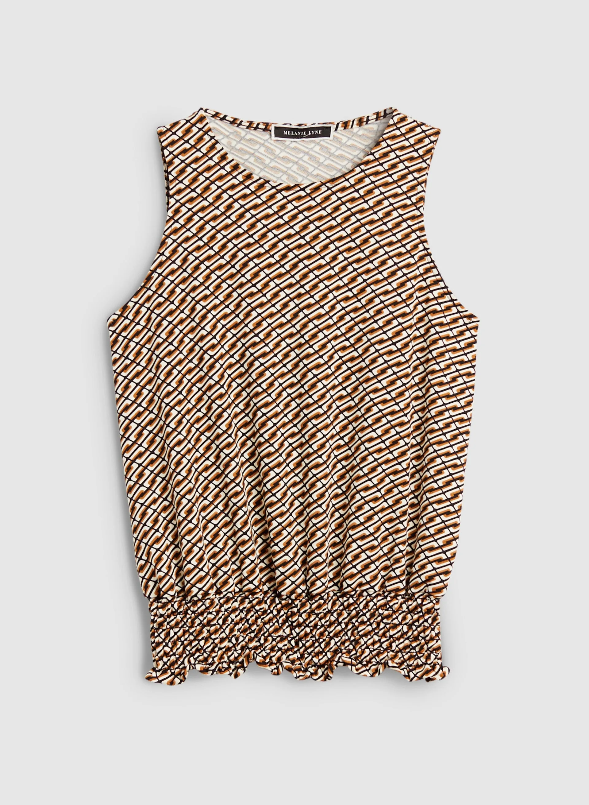 Geometric Print Sleeveless Top sold by Melanie Lyne product image thumbnail 5
