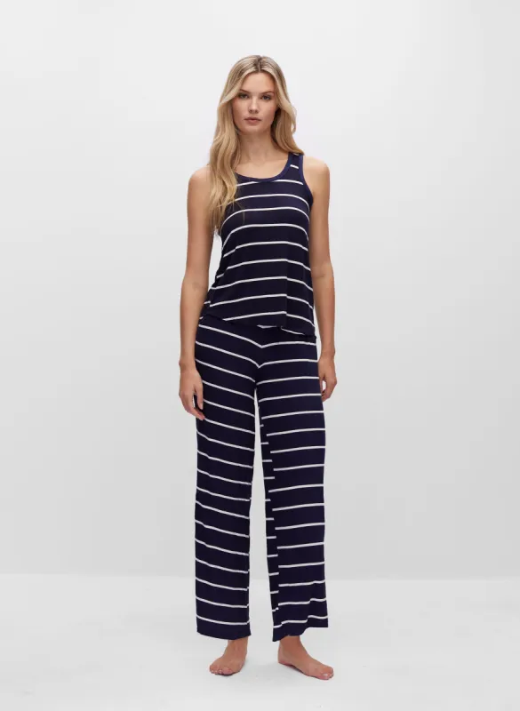 Stripe Print Pyjama Set sold by Melanie Lyne