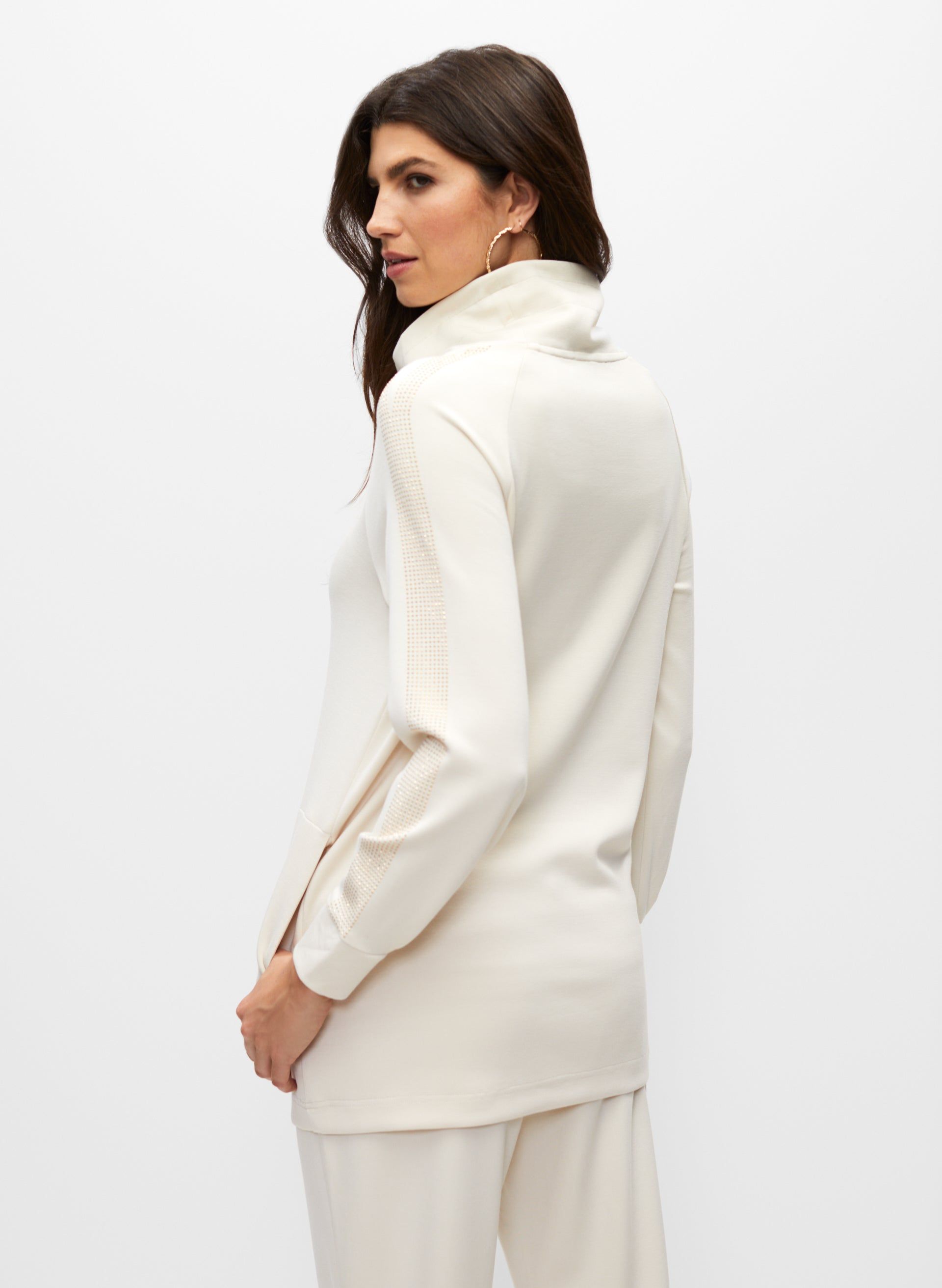 Embellished Funnel Neck Top sold by Melanie Lyne product image thumbnail 3