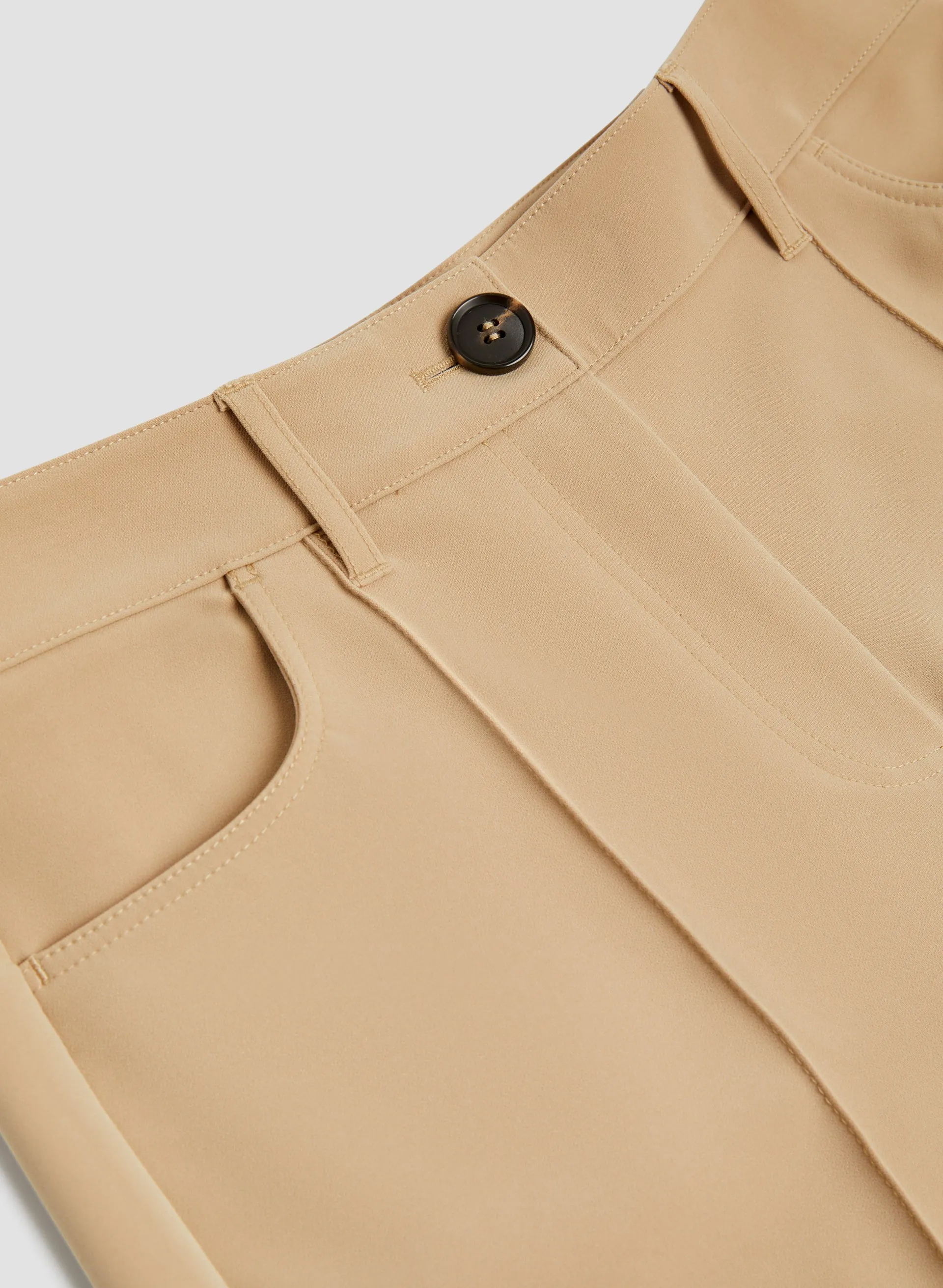 Pleated Flare Leg Pants sold by Melanie Lyne product image thumbnail 5