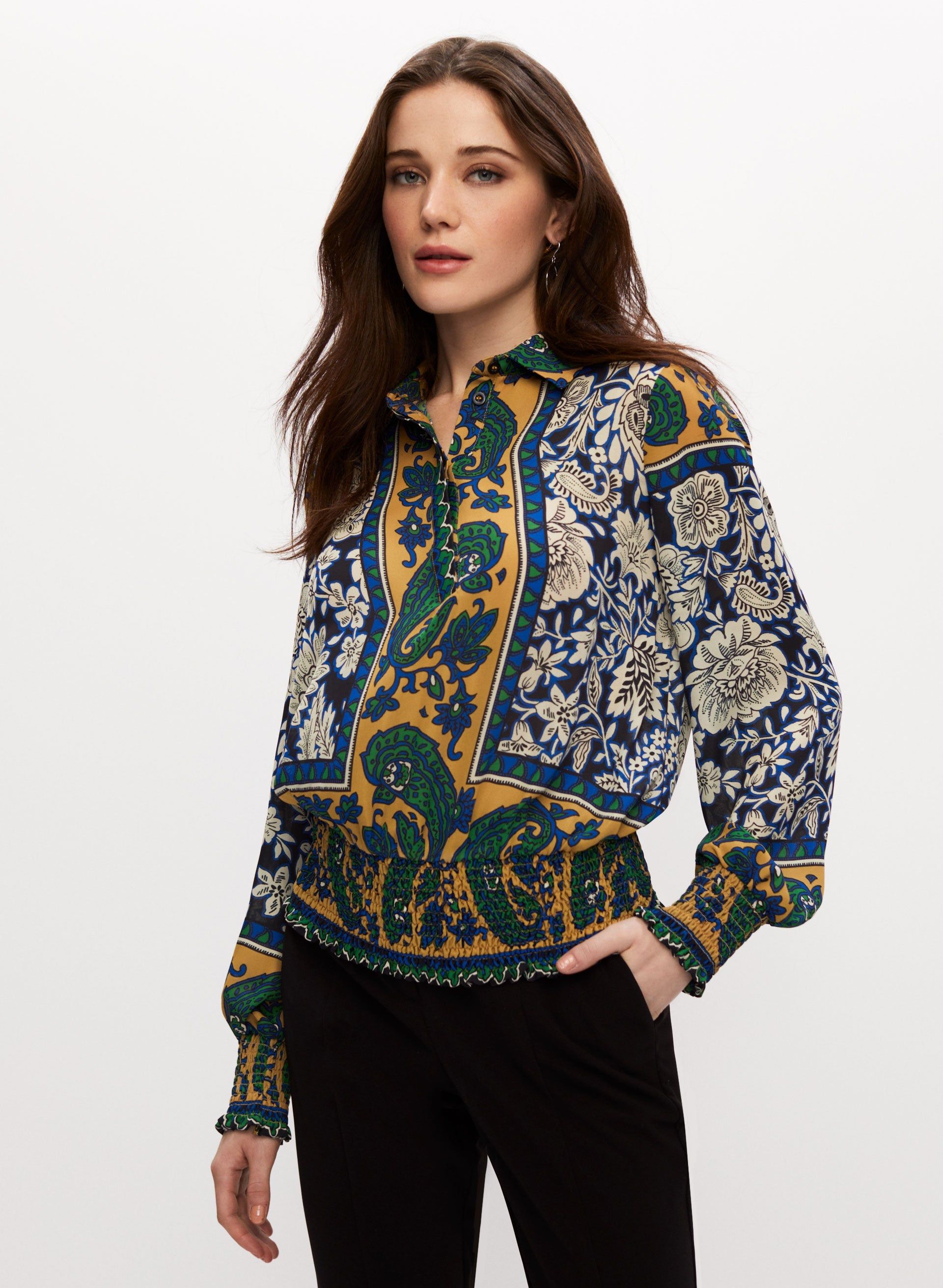 Paisley Print Top sold by Melanie Lyne