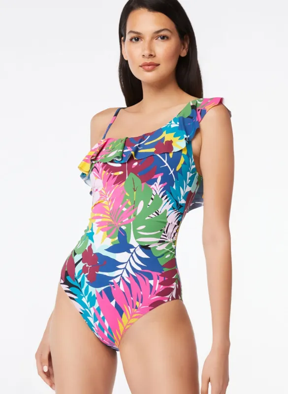 Bleu by Rod Beattie - Ruffle One-Piece Swimsuit sold by Melanie Lyne