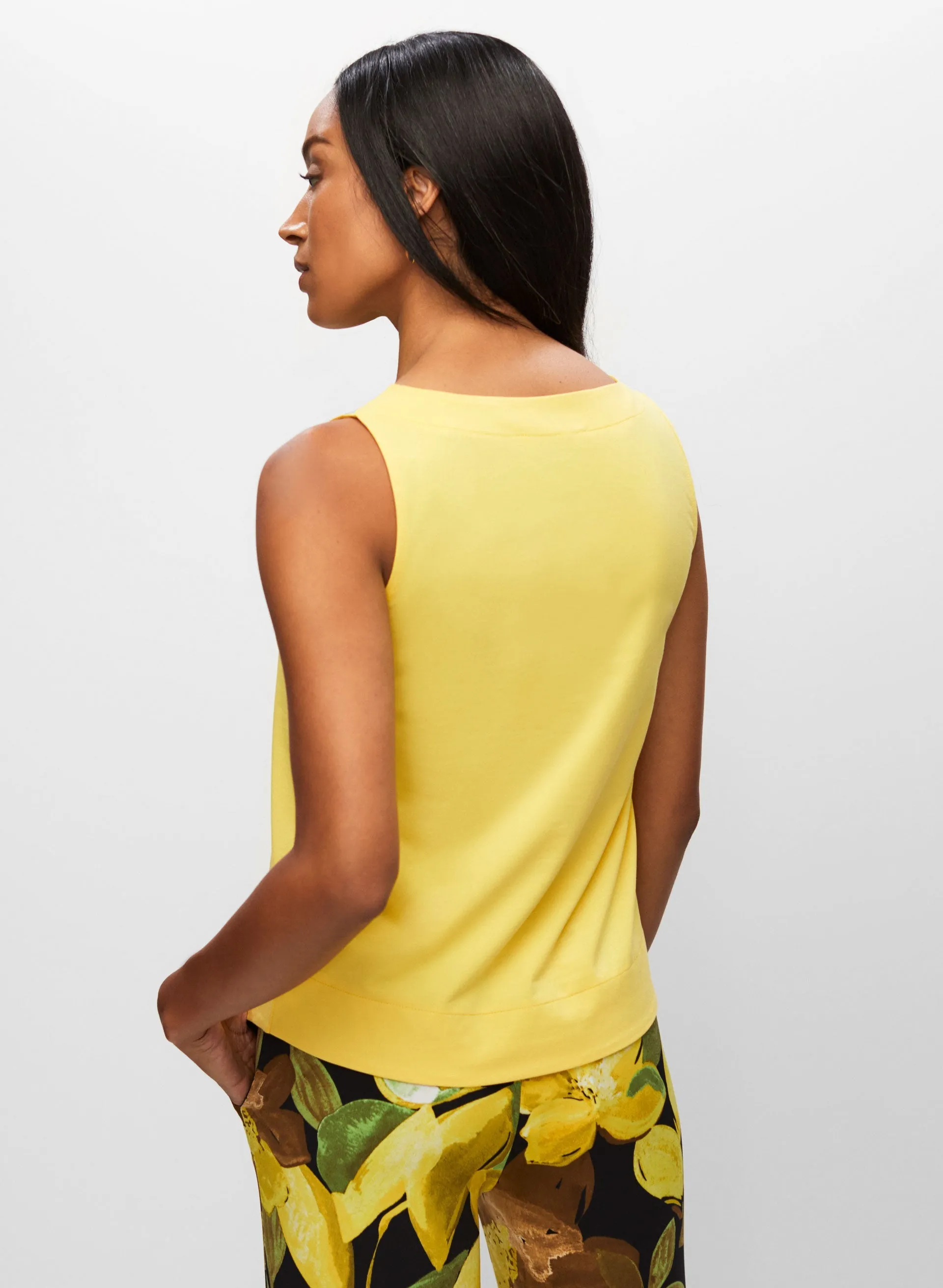 Sleeveless Boat Neck Top sold by Melanie Lyne product image thumbnail 2